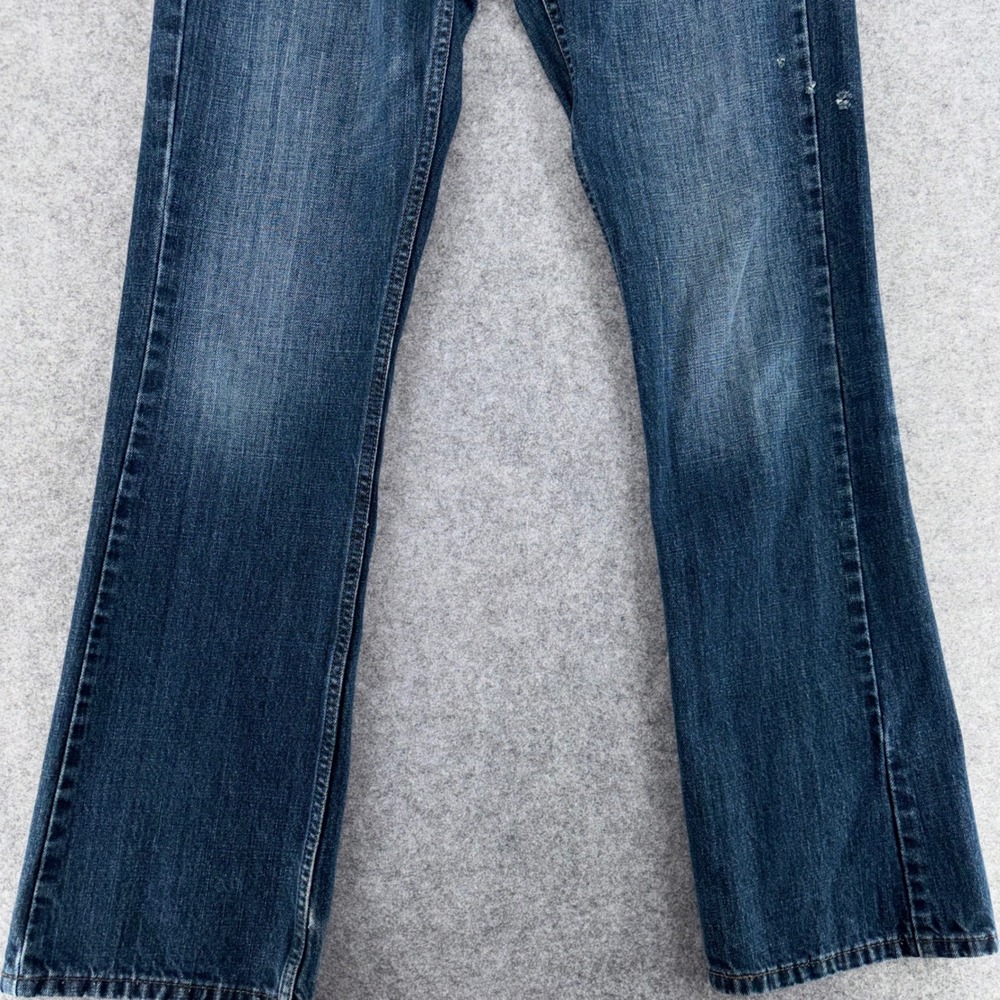 Levis 527 Slim Bootcut Jeans Mens 31x32 Dark Wash Denim 05527-4257 - Picture 12 of 12